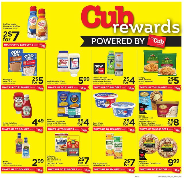 Cub Foods Ad from 04/10/2023