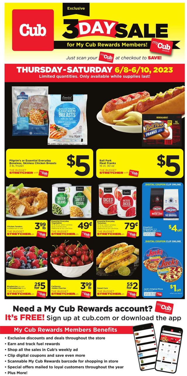 Cub Foods Ad from 06/08/2023