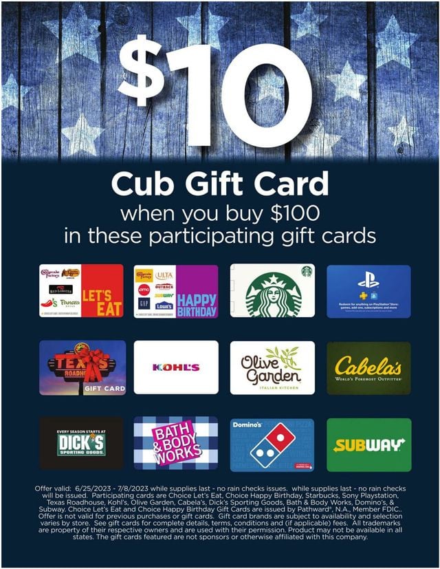 Cub Foods Ad from 06/25/2023