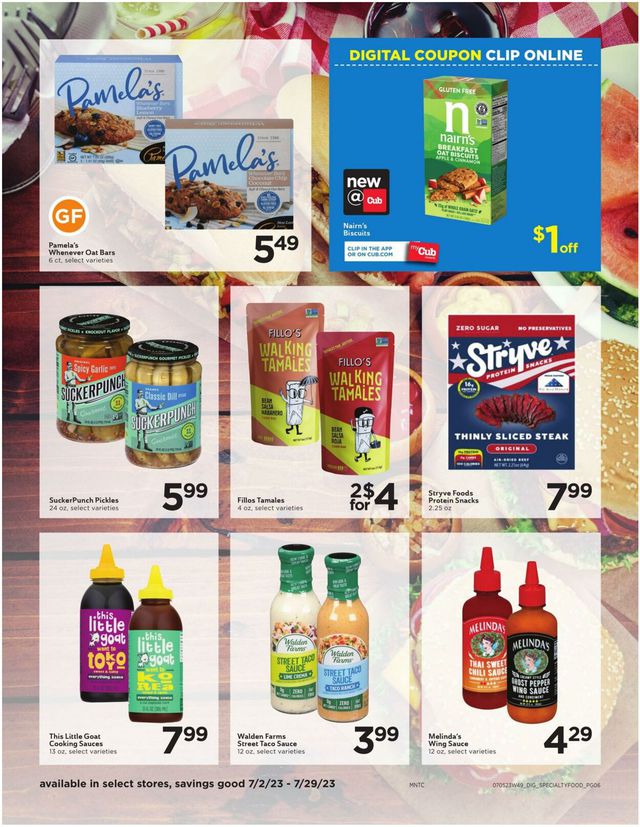 Cub Foods Ad from 07/02/2023