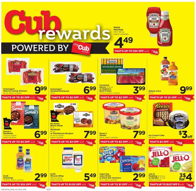 Cub Foods Ad from 07/05/2023