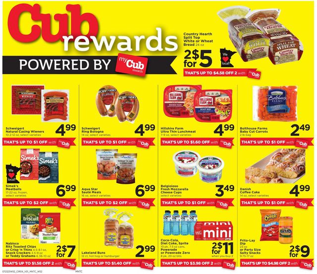 Cub Foods Ad from 07/23/2023