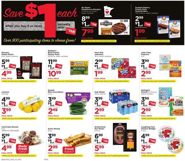 Cub Foods Ad from 08/06/2023