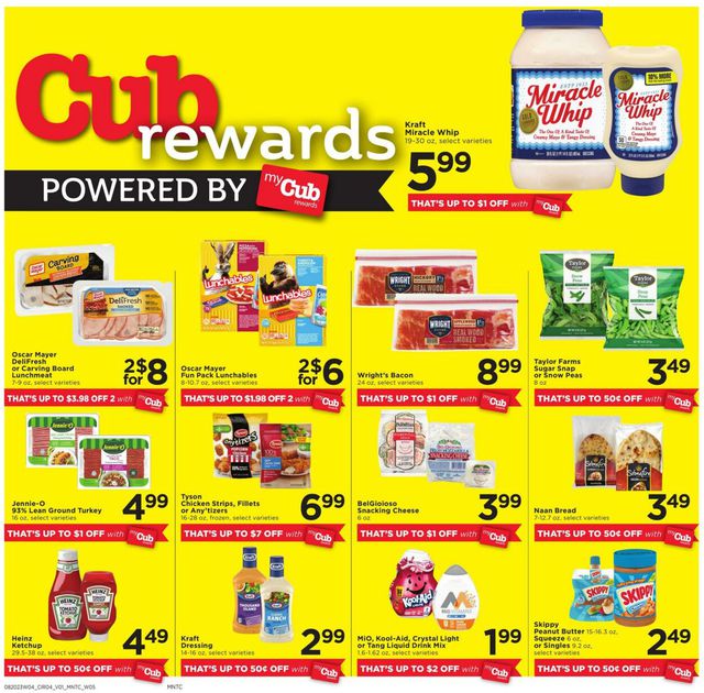 Cub Foods Ad from 08/27/2023