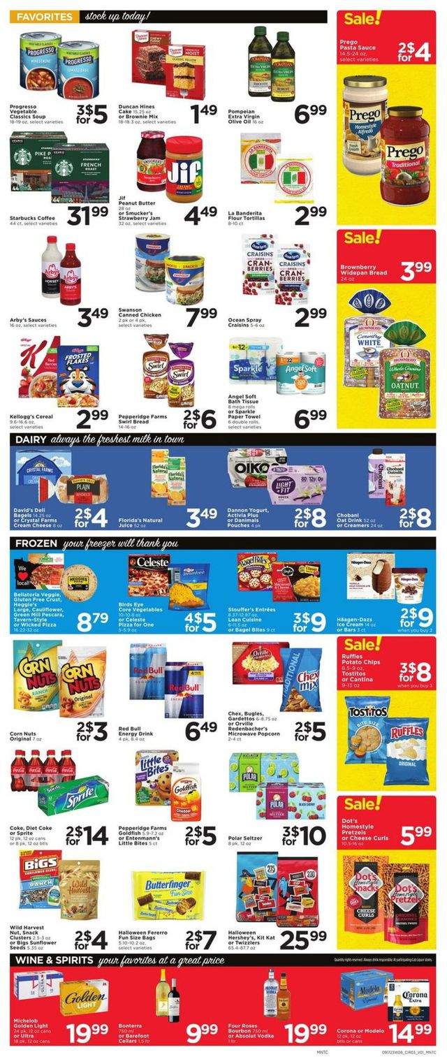 Cub Foods Ad from 09/17/2023