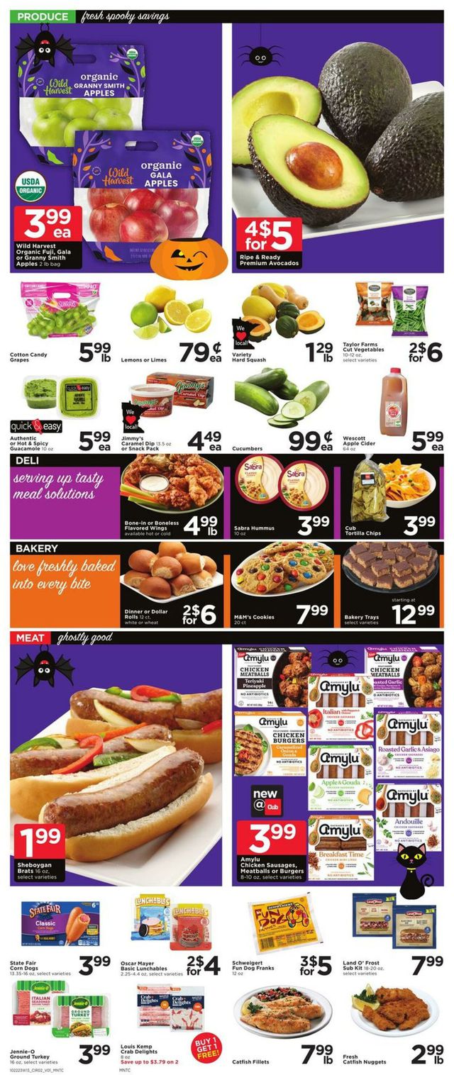 Cub Foods Ad from 10/22/2023