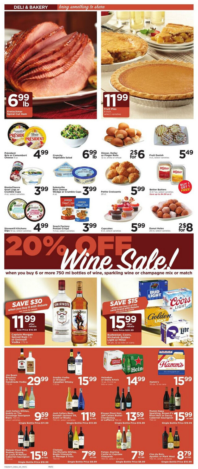 Cub Foods Ad from 11/19/2023
