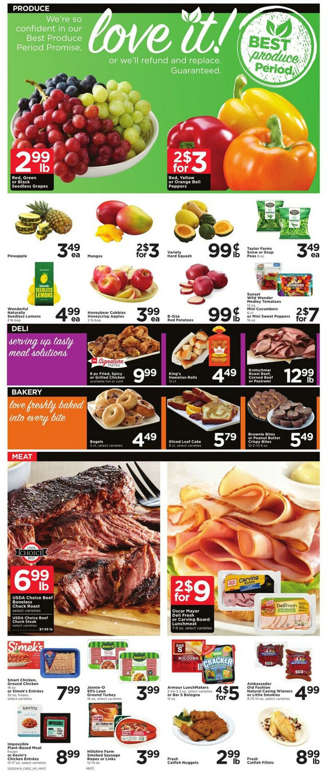 Cub Foods Ad from 12/03/2023