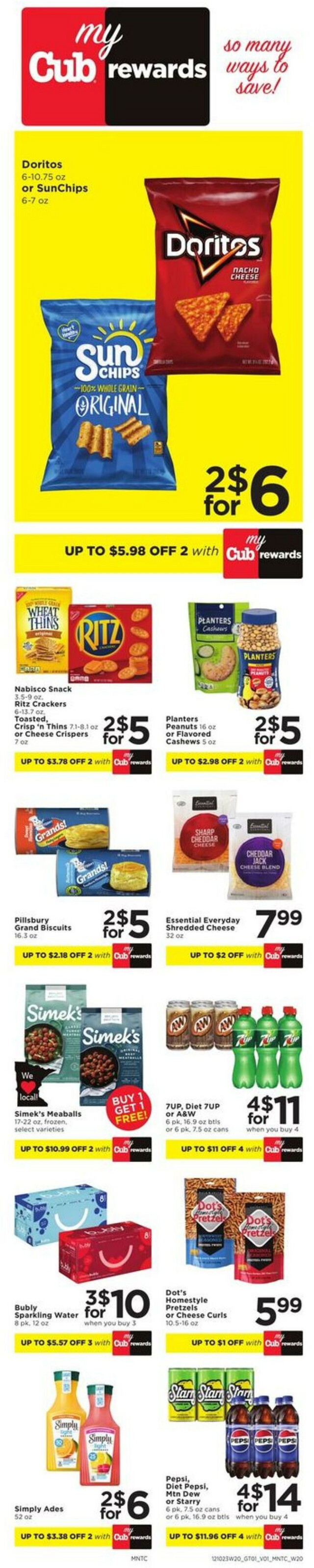 Cub Foods Ad from 12/10/2023