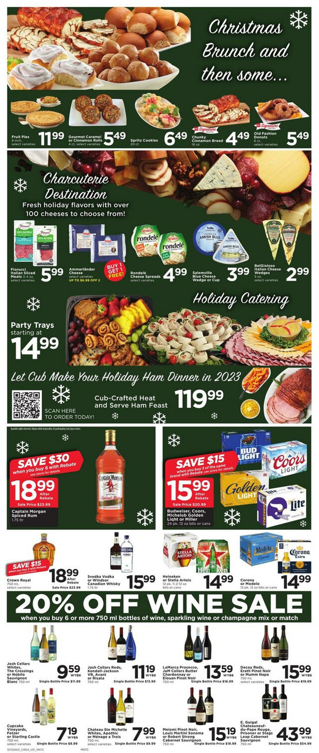 Cub Foods Ad from 12/17/2023