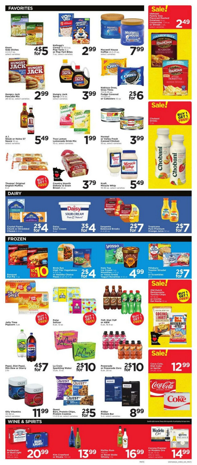 Cub Foods Ad from 01/07/2024