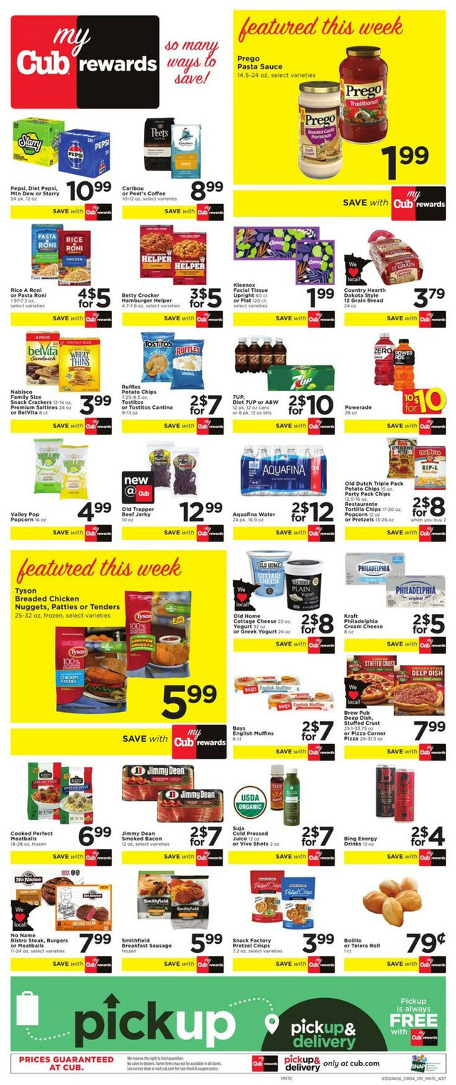 Cub Foods Ad from 01/28/2024