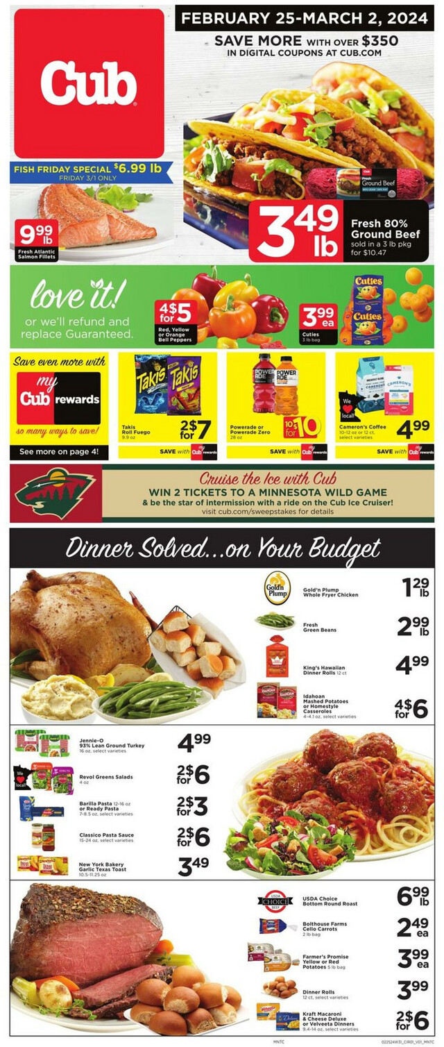 Cub Foods Ad from 02/25/2024