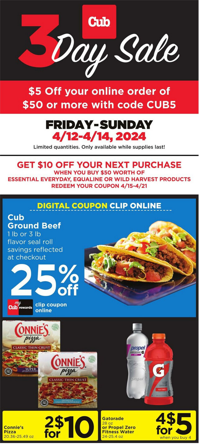 Cub Foods Ad from 04/12/2024
