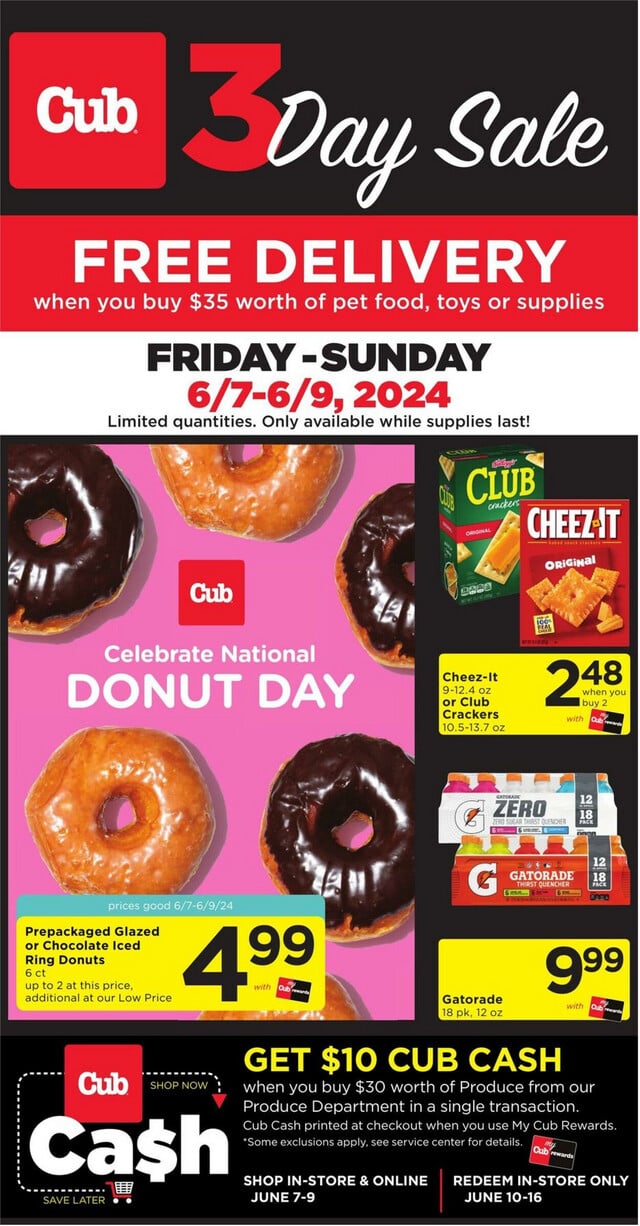 Cub Foods Ad from 06/07/2024