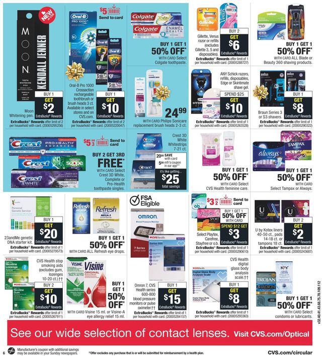 CVS Pharmacy Ad from 12/22/2019