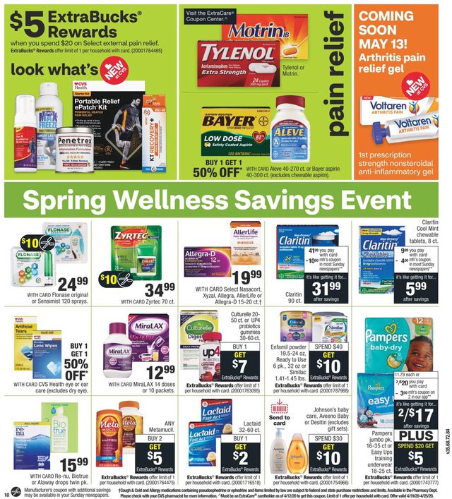 CVS Pharmacy Ad from 04/19/2020