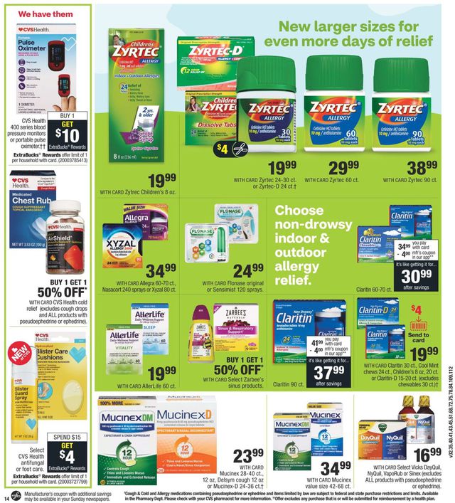 CVS Pharmacy Ad from 09/06/2020