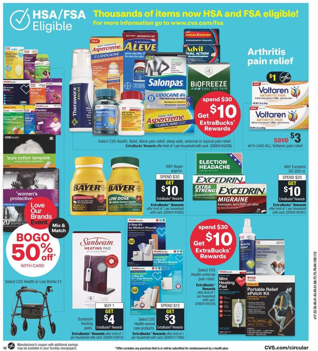 CVS Pharmacy Ad from 10/04/2020