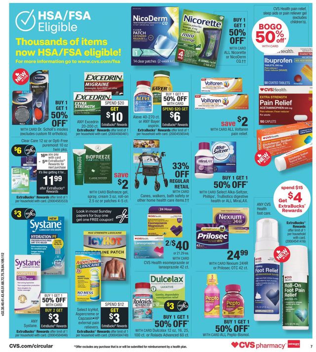 CVS Pharmacy Ad from 11/01/2020