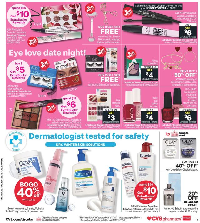 CVS Pharmacy Ad from 02/07/2021