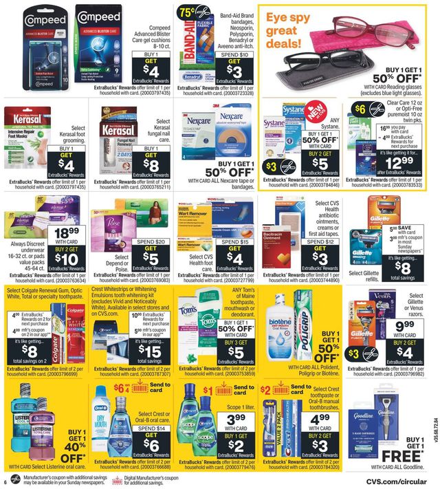 CVS Pharmacy Ad from 09/05/2021