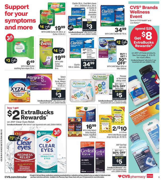 CVS Pharmacy Ad from 10/03/2021