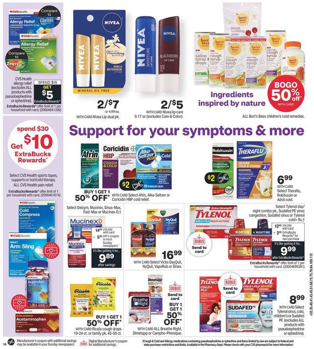 CVS Pharmacy Ad from 11/07/2021