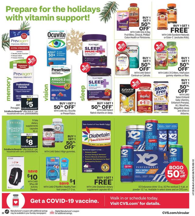 CVS Pharmacy Ad from 12/05/2021