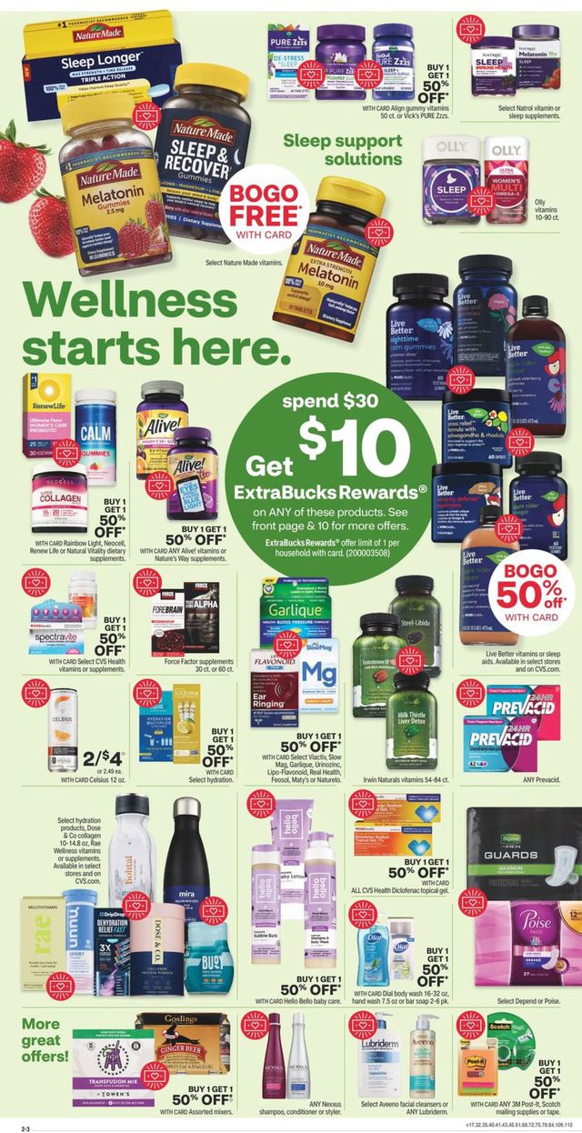 CVS Pharmacy Ad from 01/09/2022