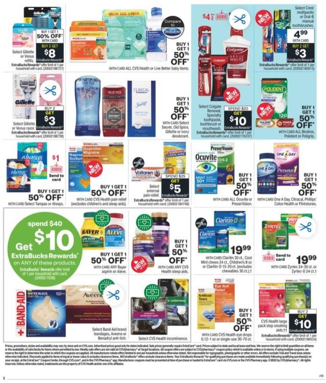 CVS Pharmacy Ad from 05/15/2022