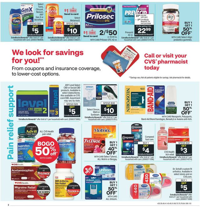CVS Pharmacy Ad from 09/04/2022