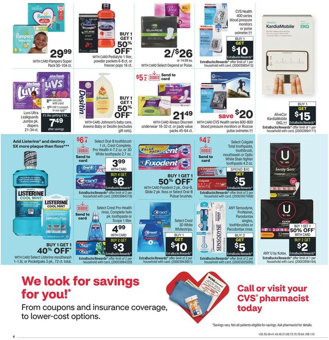 CVS Pharmacy Ad from 09/18/2022