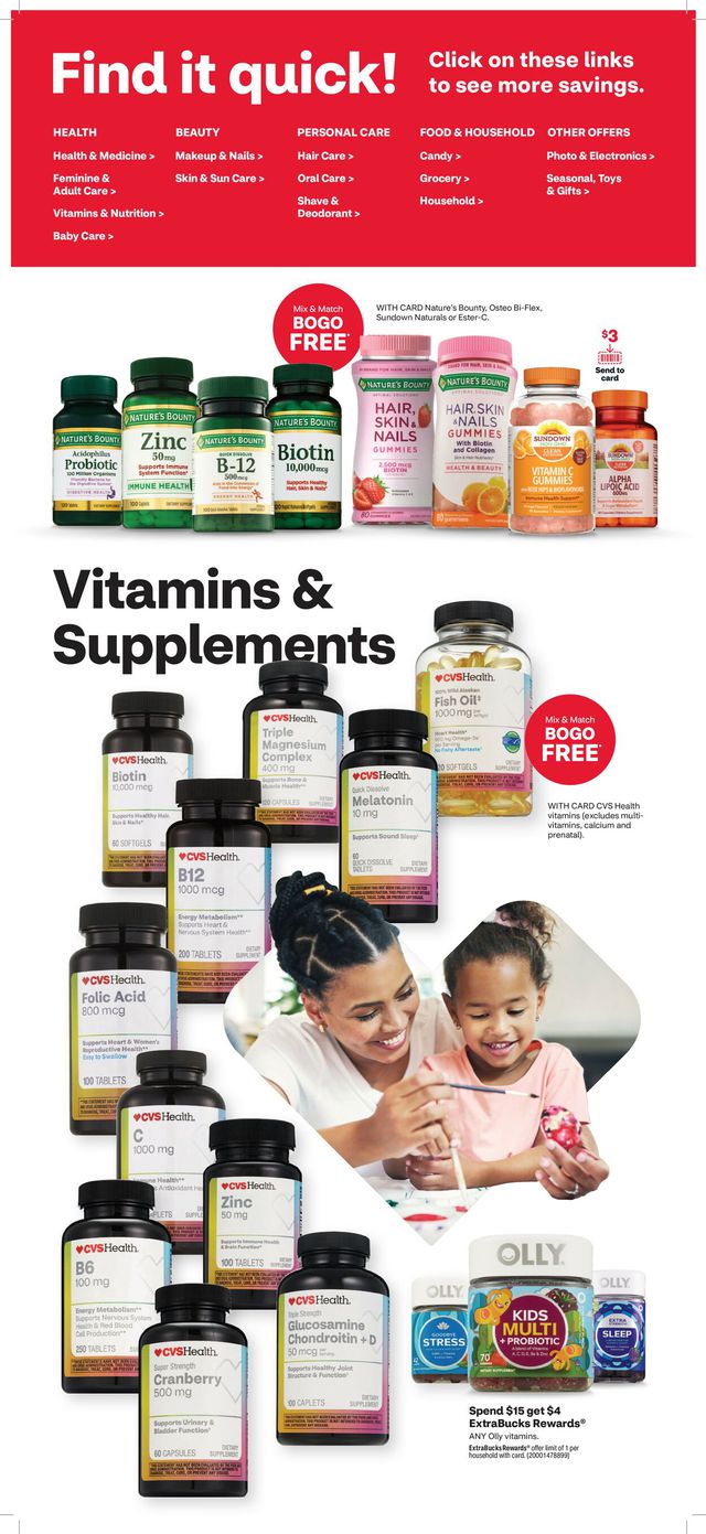 CVS Pharmacy Ad from 04/02/2023