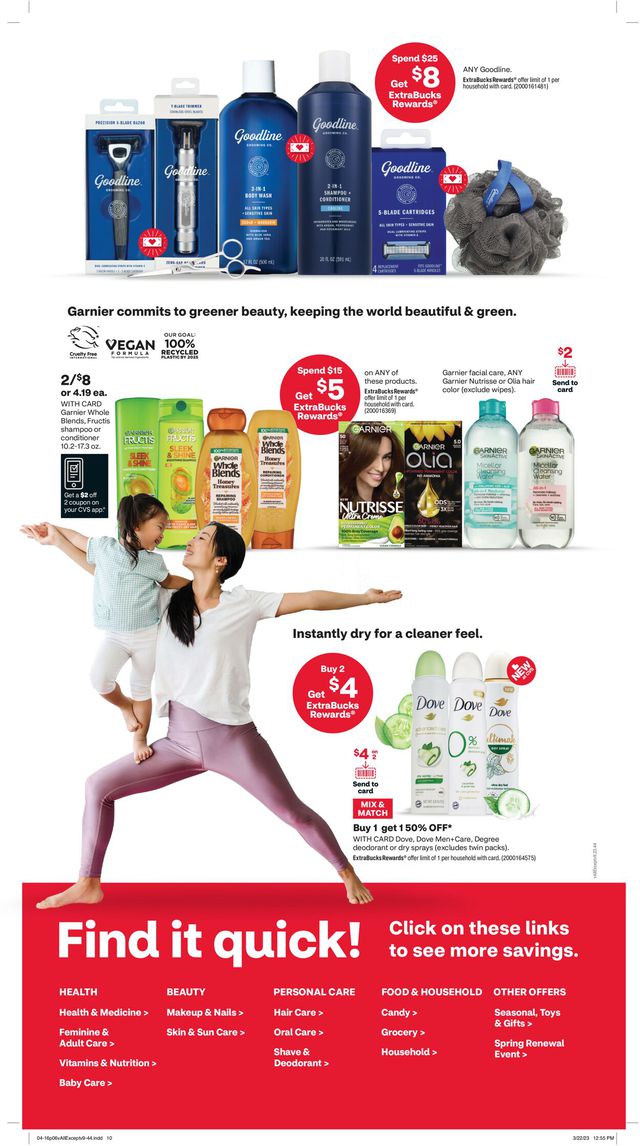 CVS Pharmacy Ad from 04/16/2023