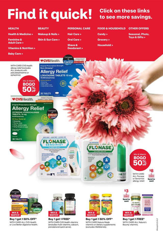 CVS Pharmacy Ad from 05/07/2023