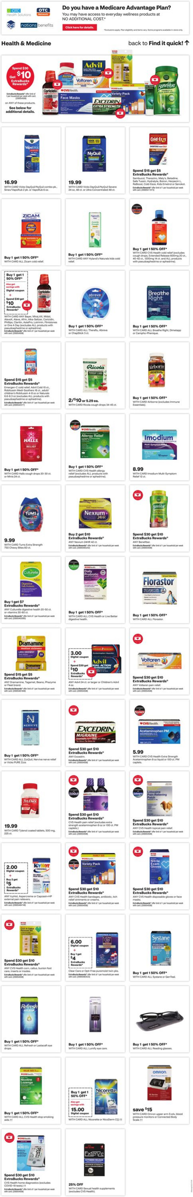 CVS Pharmacy Ad from 01/07/2024