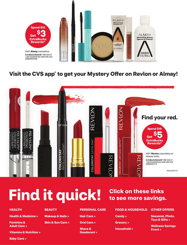 CVS Pharmacy Ad from 01/21/2024