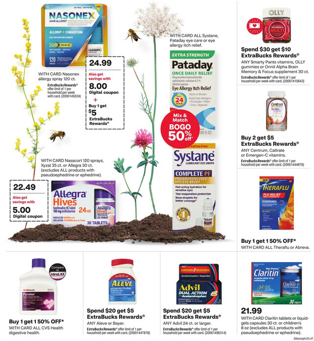 CVS Pharmacy Ad from 04/07/2024