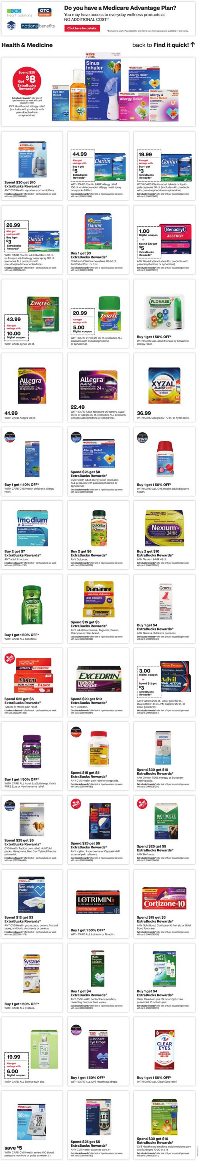 CVS Pharmacy Ad from 05/12/2024