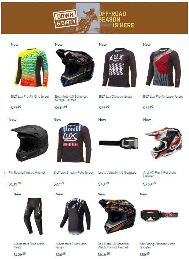 Cycle Gear Ad from 09/23/2022