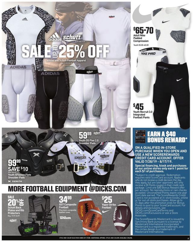 Dick's Ad from 07/28/2019