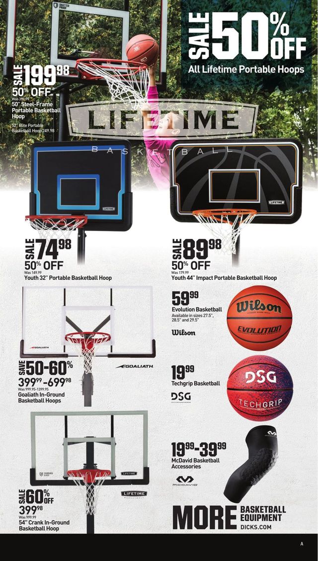Dick's Ad from 10/29/2019