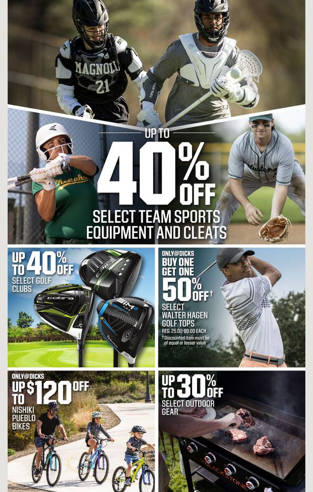 Dick's Ad from 04/17/2022
