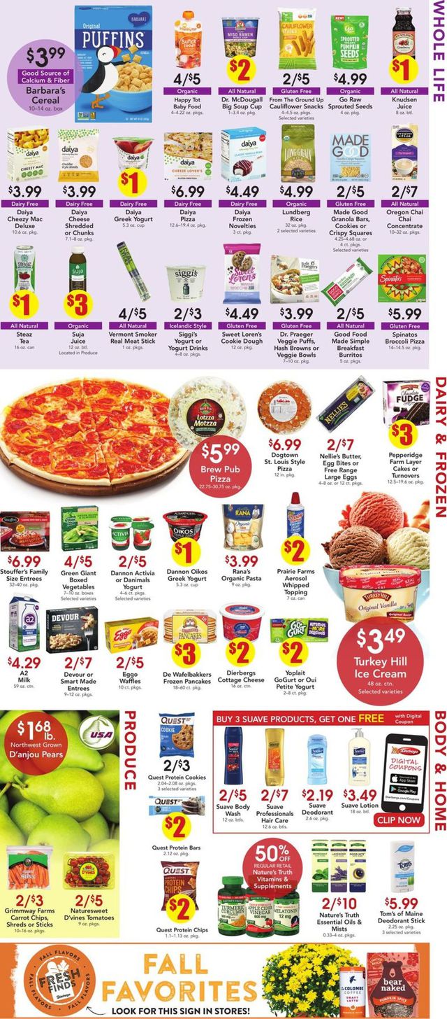 Dierbergs Ad from 09/15/2020
