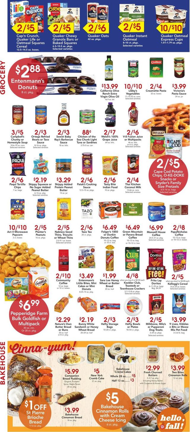 Dierbergs Ad from 10/13/2020