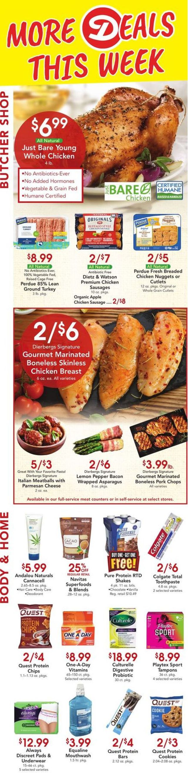 Dierbergs Ad from 10/13/2020