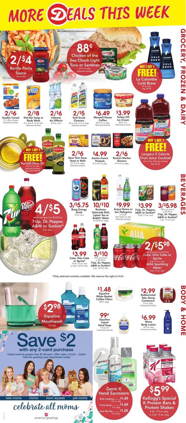 Dierbergs Ad from 04/20/2021