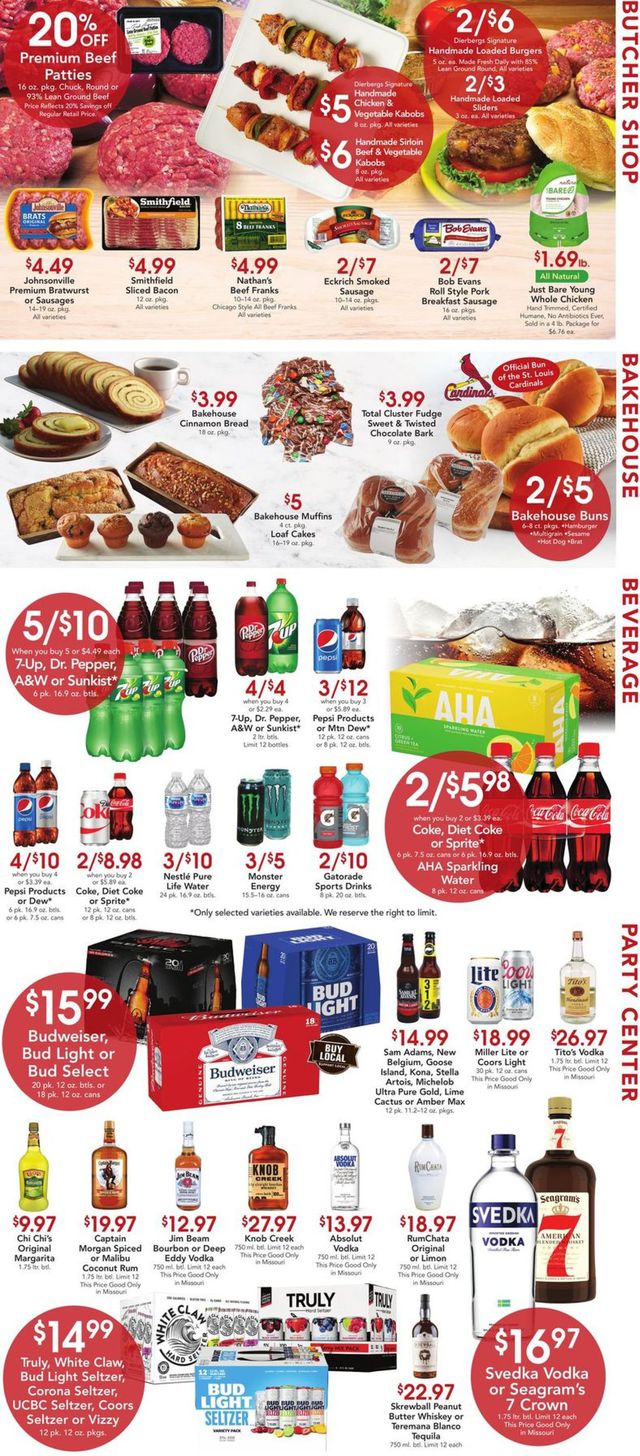 Dierbergs Ad from 04/27/2021