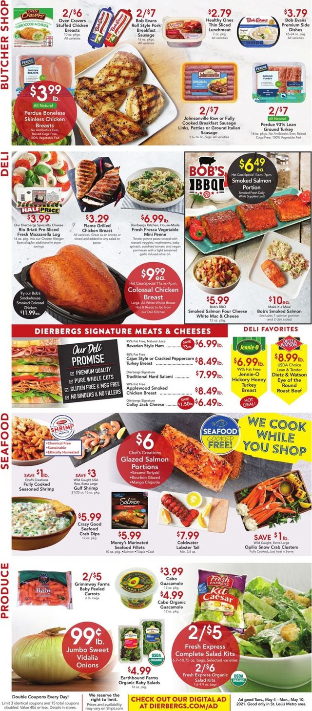 Dierbergs Ad from 05/04/2021